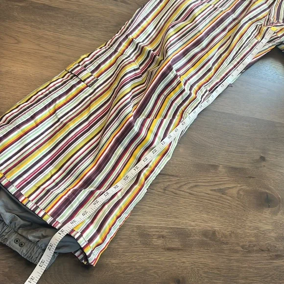 Burton Women’s Colorful Striped Ski Pants Medium - Picture 5 of 16